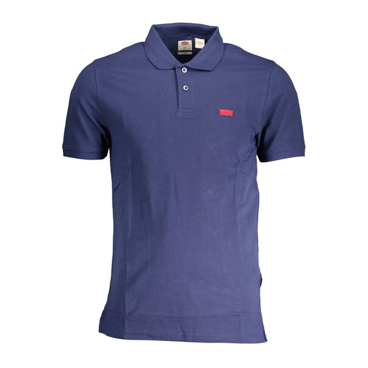 Levi's Blue Cotton Men Polo - Ora And Co.