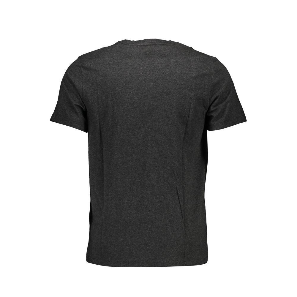 Levi's Gray Cotton Men T-Shirt