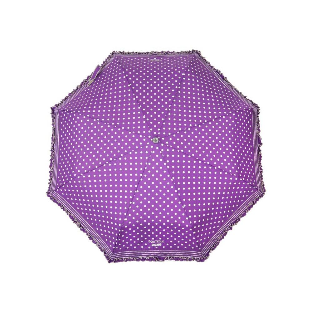 Boutique Moschino Purple Polyester Women Umbrella - Ora And Co.