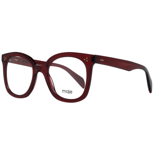 Maje Burgundy Women Optical Frames - Ora And Co.