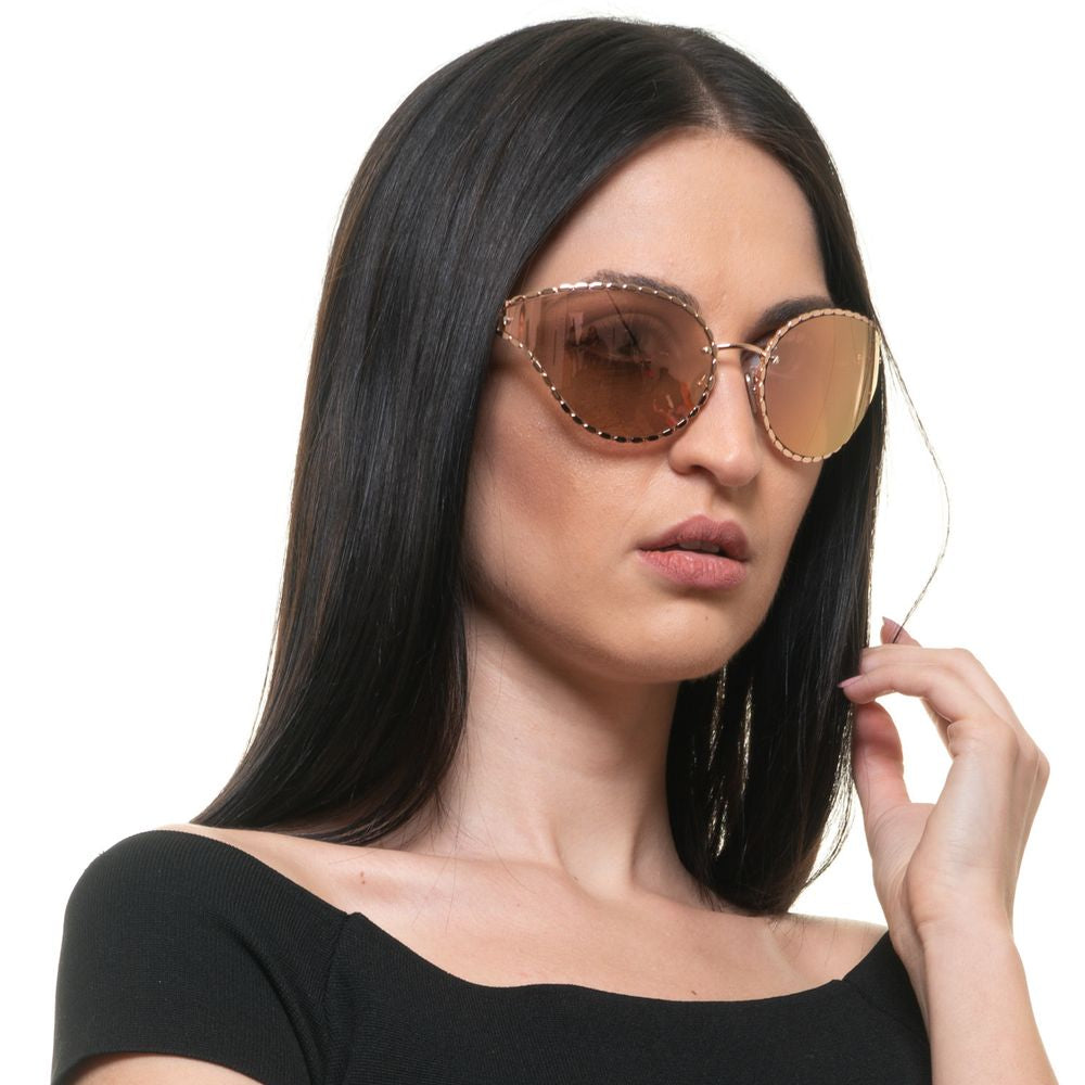 Roberto Cavalli Rose Gold Women Sunglasses - Ora And Co.