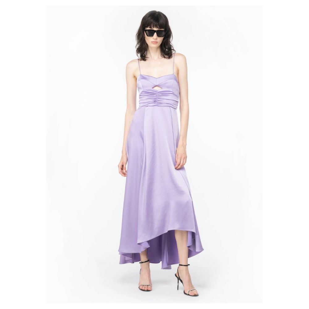 PINKO Purple Polyester Dress