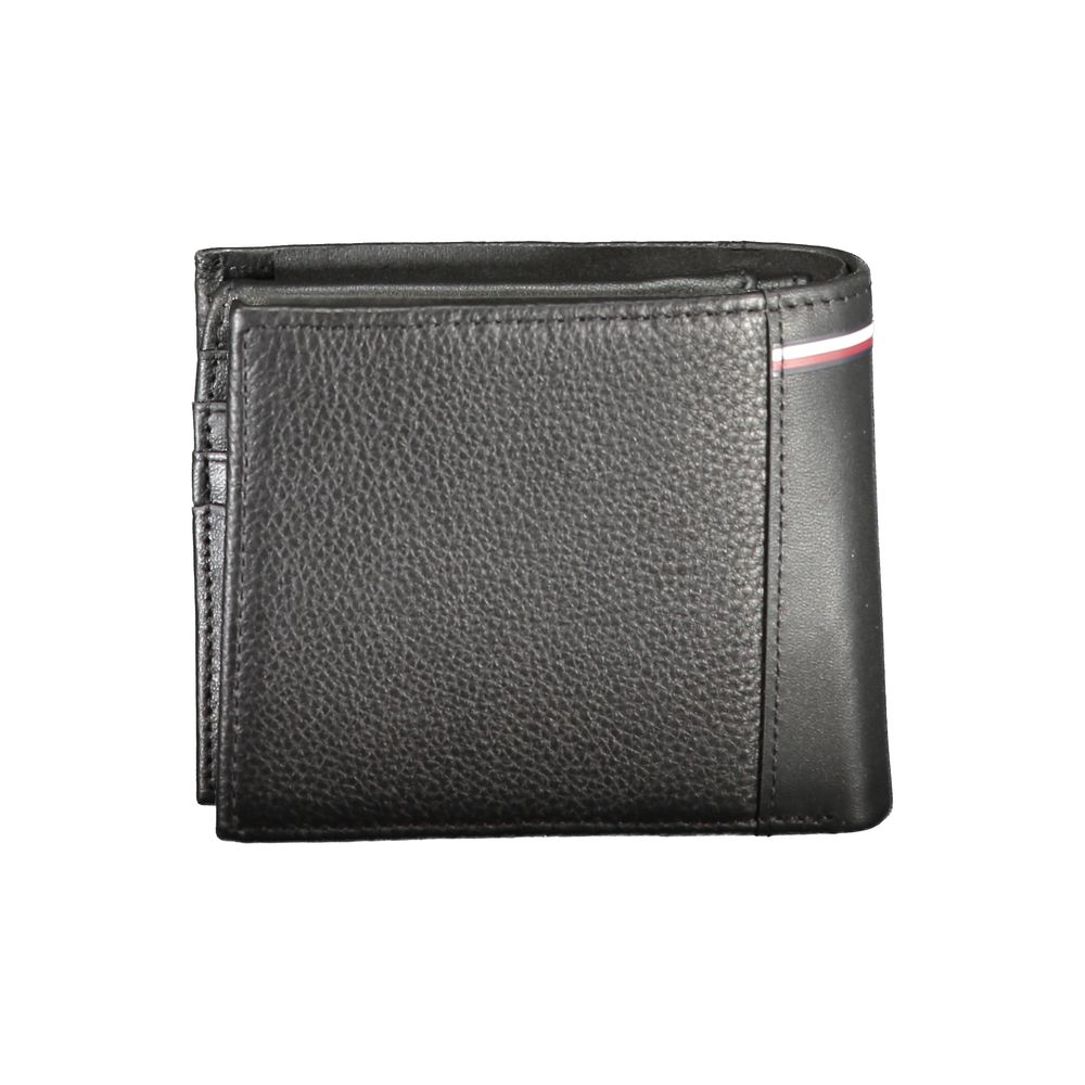 Tommy Hilfiger Black Leather Wallet