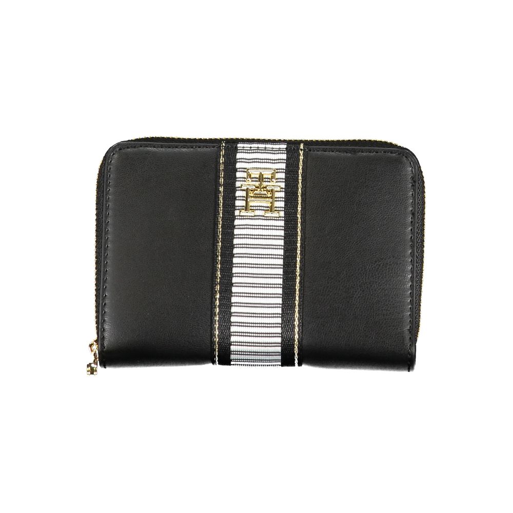 Tommy Hilfiger Black Polyethylene Wallet