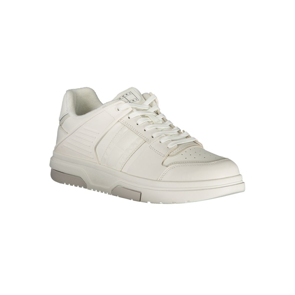 Tommy Hilfiger White Polyester Sneaker