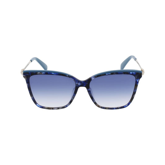 Longchamp Blue Acetate Sunglasses