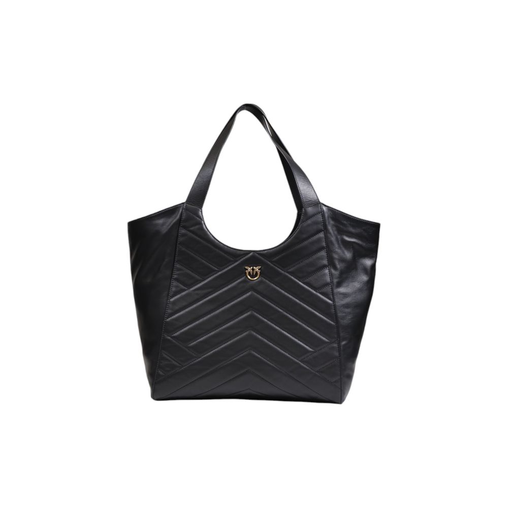 PINKO Black Leather Handbag - Ora And Co.