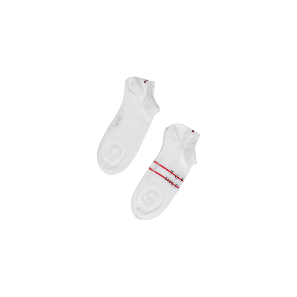 Tommy Hilfiger White Cotton Sock