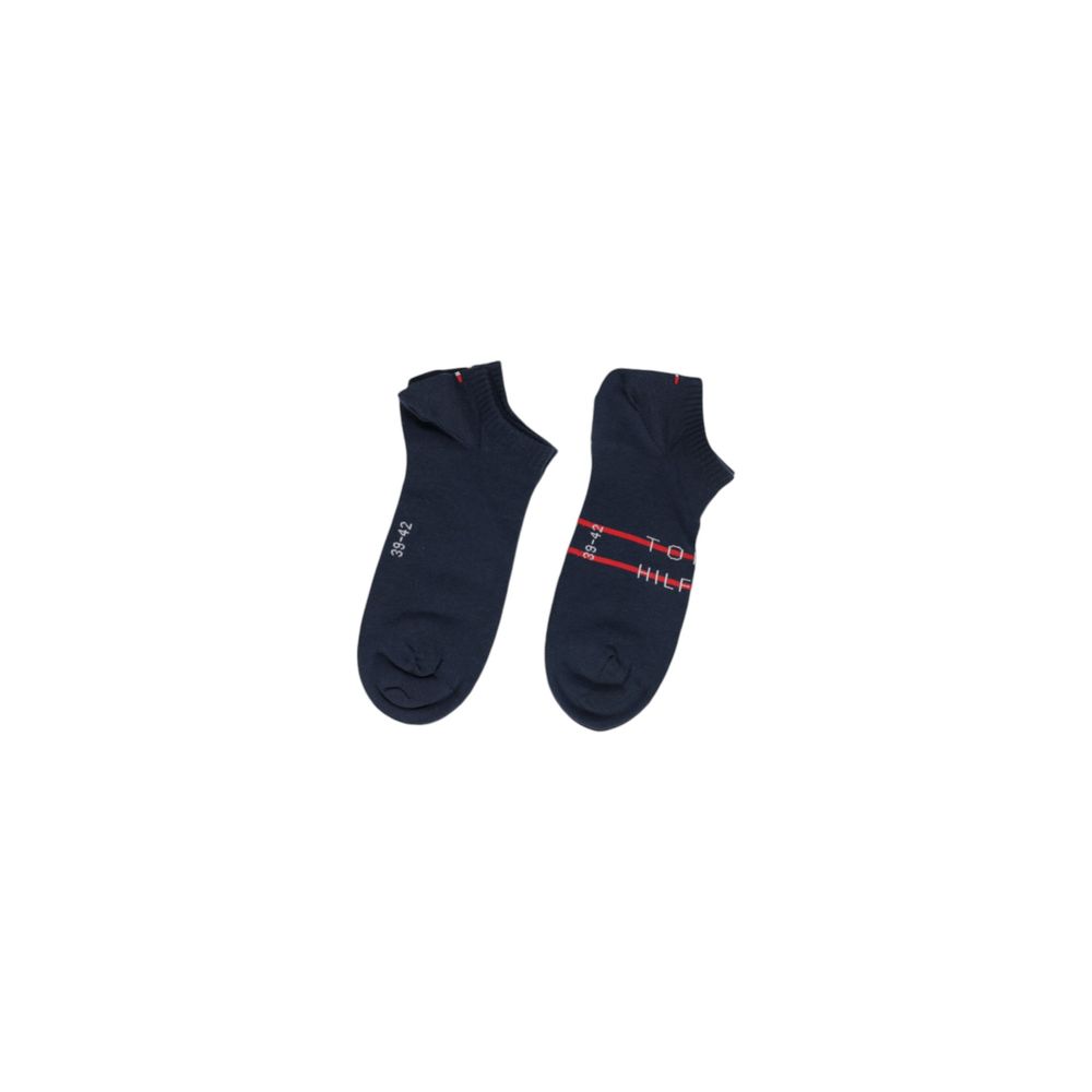 Tommy Hilfiger Blue Cotton Sock