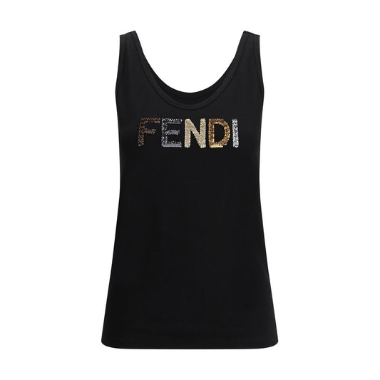 Fendi Logoed Top