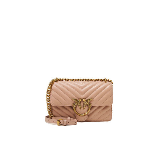 PINKO Pink Polyester Handbag